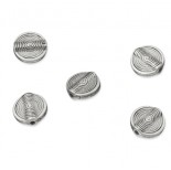 Zdjęcie - Posrebrzane krążki hipnotyzujące 12mm